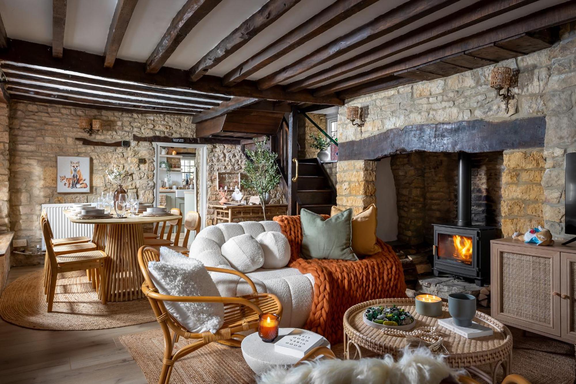 Bourton Scandi Chic Authentic Cottage Екстер'єр фото