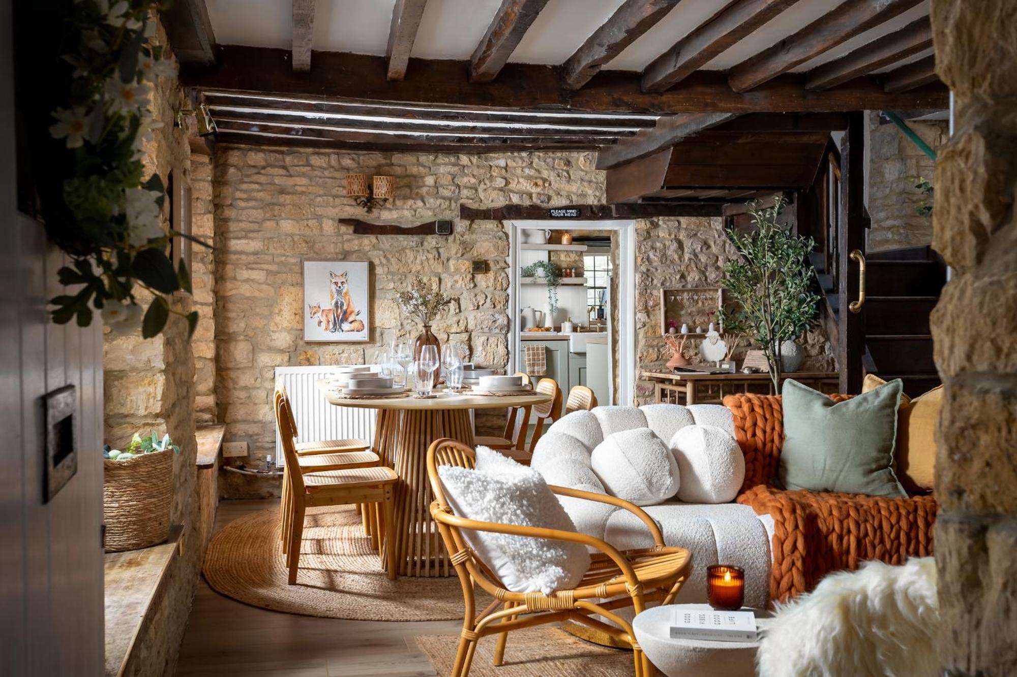Bourton Scandi Chic Authentic Cottage Екстер'єр фото